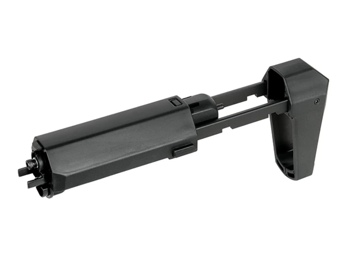 Telescopic PDW stock for AR15/M4 Rifle - Black [Double Eagle]